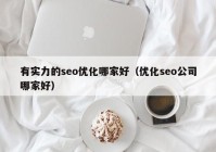 有实力的seo优化哪家好（优化seo公司哪家好）