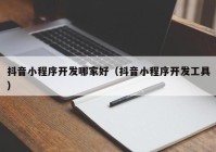 抖音小程序开发哪家好（抖音小程序开发工具）