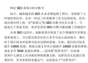 SEO诊断报告模板的解读