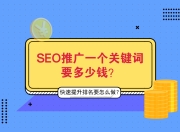 SEO推广的合理价格是多少？的解读