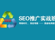 SEO学习培训机构广告