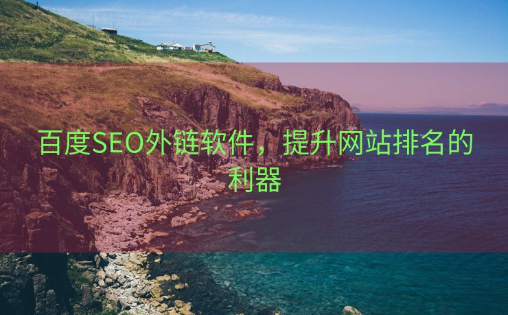 百度SEO外链软件，提升网站排名的利器