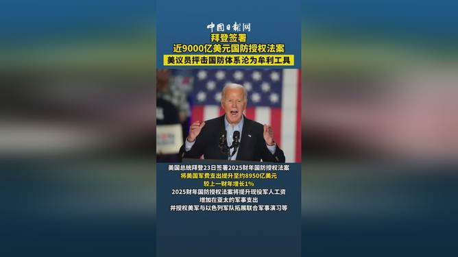 拜登签署近9000亿美元国防授权法案，重塑国家安全战略的里程碑