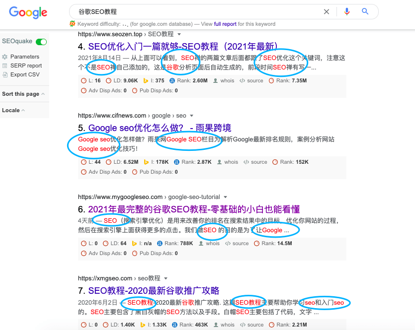 谷歌SEO的价值的解读