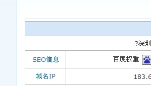 网站SEO基本信息详解