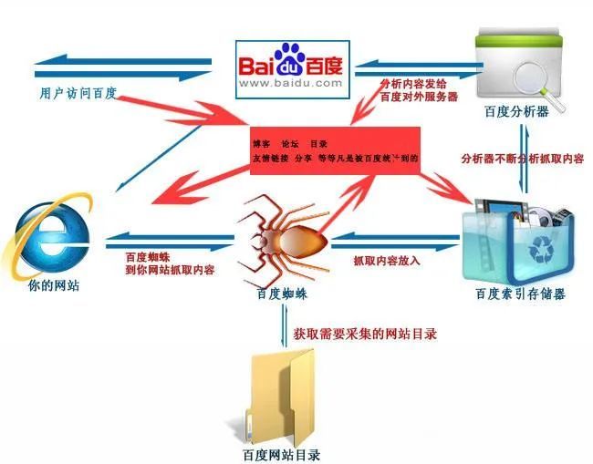 SEO蜘蛛精工作原理详解